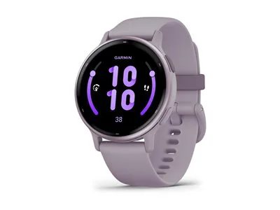 

Garmin vívoactive 5 GPS Fitness Smartwatch - Metallic Orchid Aluminum Bezel with Orchid Case and Silicone