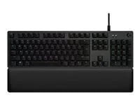 Logitech G513 CARBON LIGHTSYNC RGB Mechanical Gaming Keyboard, GX Brown (Tactile) - Refreshed Version