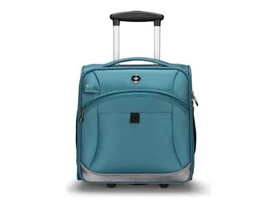 Swissdigital BASEL Underseat Luggage for Laptops up to 14 inches - Teal Blue