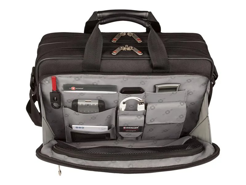 Wenger Mainframe Briefcase for Laptops up to 16 inches Black