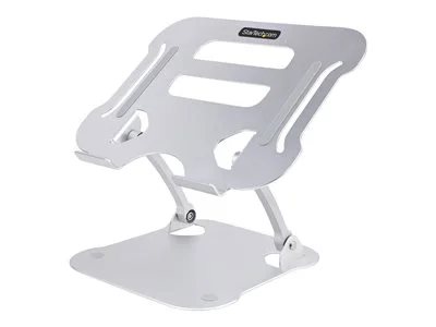 StarTech.com Angle and Height Adjustable Ergonomic Laptop Stand - Silver