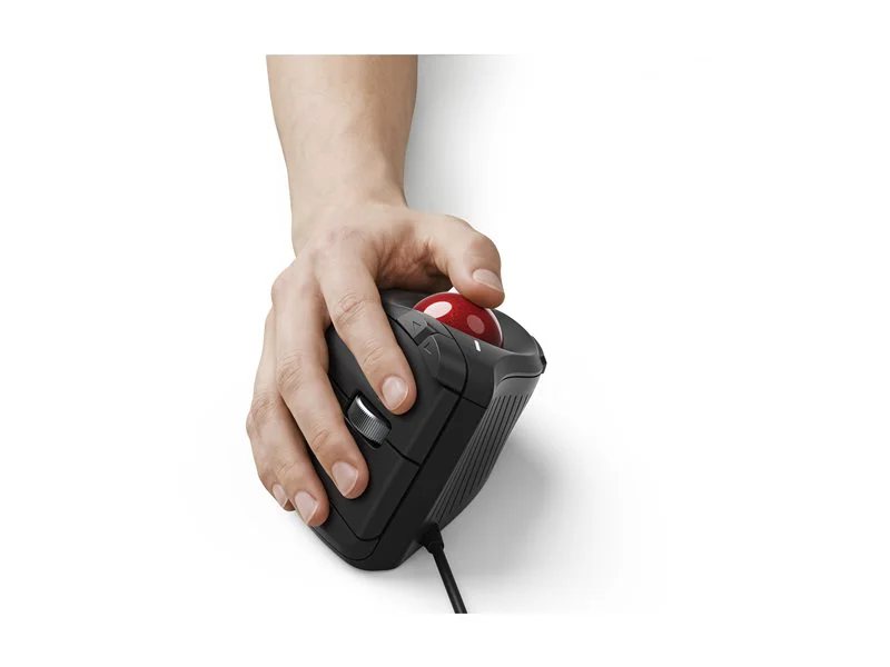Kensington Pro Fit Ergo TB675 Vertical Wired Trackball Mouse
