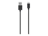 Belkin MIXIT 4ft Micro USB ChargeSync Cable, Black - USB cable - Micro-USB Type B to USB - 4 ft