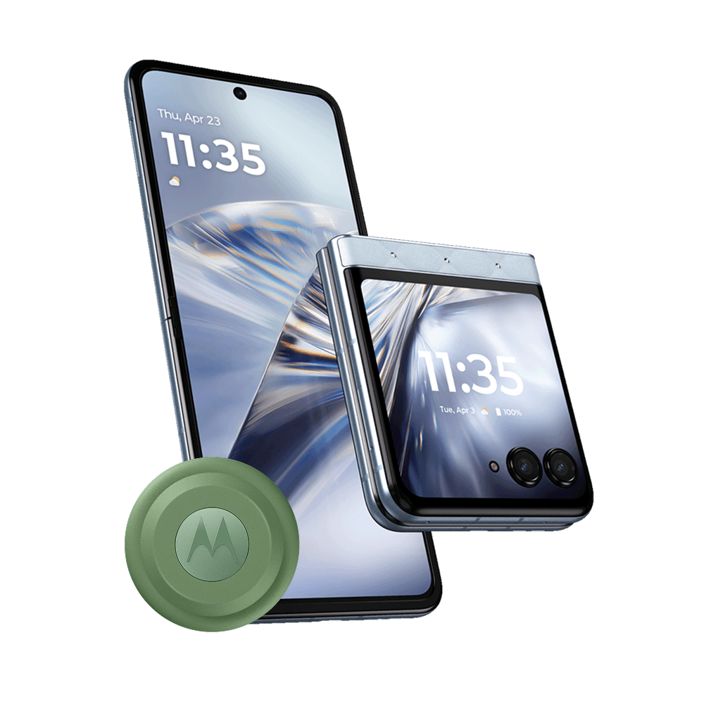 A top flip phone for 2025 with a large external display | motorola