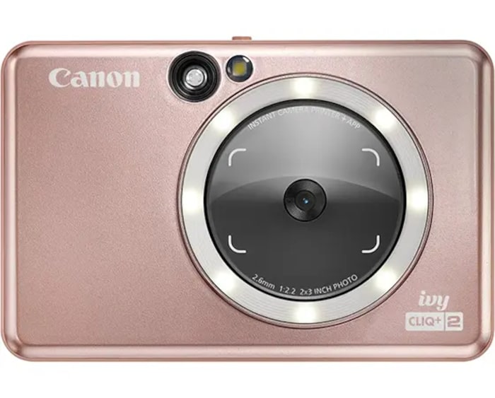 Canon IVY CLIQ+2 Instant Camera Printer - Rose Gold | Lenovo US