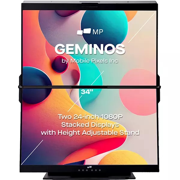 Photos - Monitor Mobile Pixels Geminos 24 inch FHD 60Hz IPS LED  78349993 