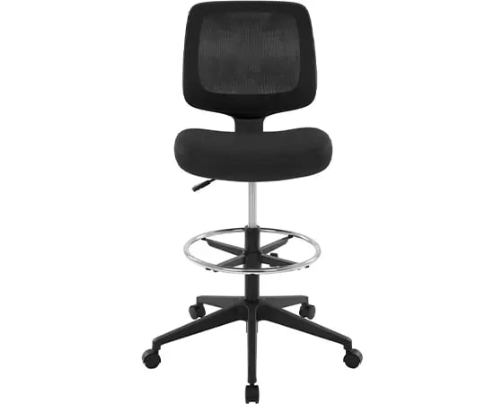 

Office Depot Realspace Laristo Mesh/Fabric Mid-Back Drafting Chair, Black