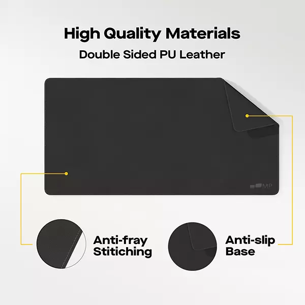 Enhance Workspace: Mobile Pixels PU Leather Desk Mat | 78362461