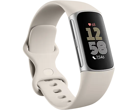 Fitbit - Charge 6 Advanced Fitness & Health Tracker - Porcelain - (2023) - image 6