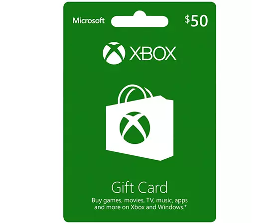 

Microsoft Xbox Live - Gift Card