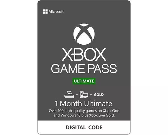 

Microsoft Xbox Game Pass Ultimate - Microsoft Xbox One, Windows - subscription license (1 month) - 1 license