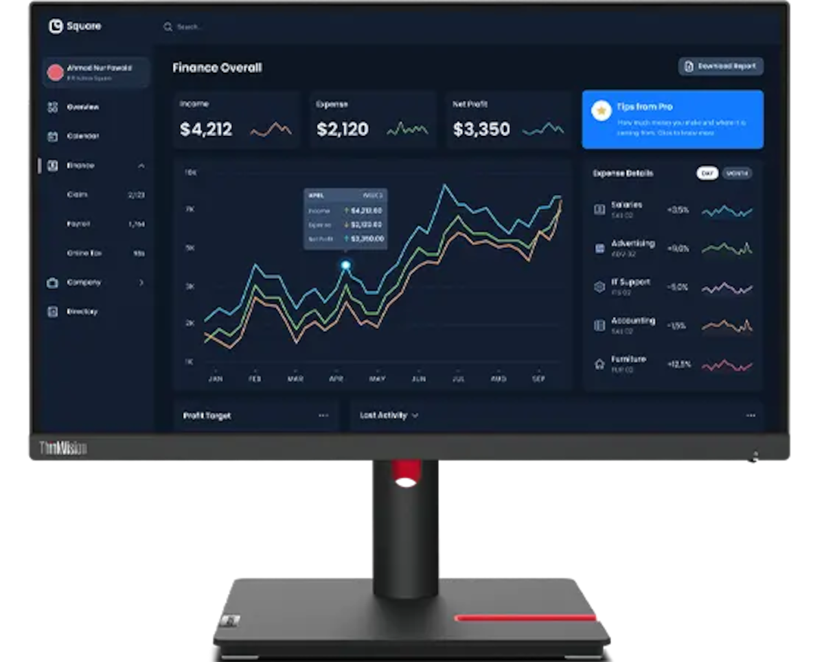 Thinkvision T22i-30 21.5inches HDMI Monitor