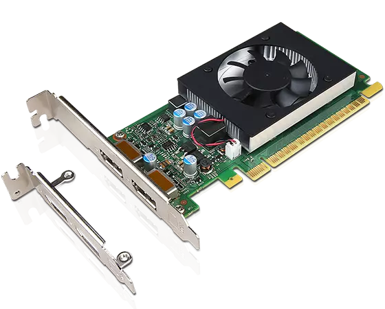 GPVHOSO GeForce GT 730 4GB DDR3 Graphics Card, 128Bit DirectX 11 PCIe x16  Low Profile Computer GPU for Working, VGA/DVI-D/HDMI Output Desktop Gaming