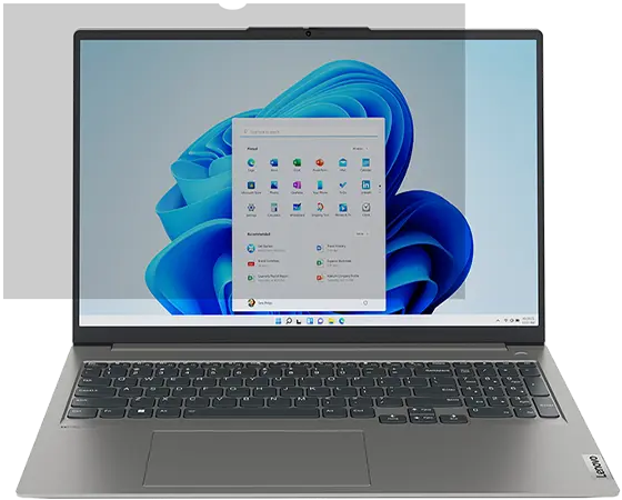 3M 適用於 ThinkBook 16 Gen4 的 Lenovo 16 吋明亮螢幕防窺片