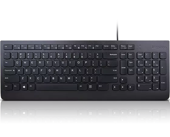 Lenovo Essential Wired Keyboard (Black) - US English 103P