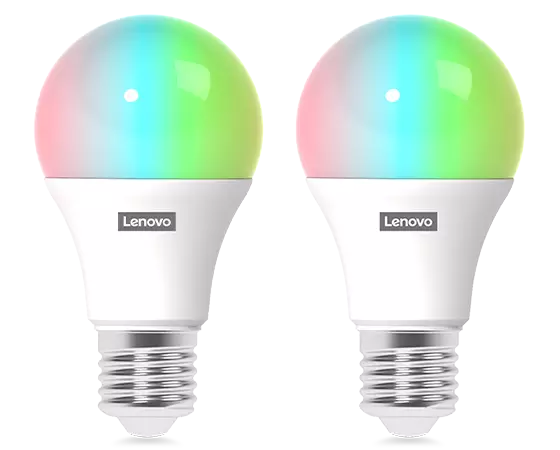 2-Pack Lenovo Smart Color Bulb