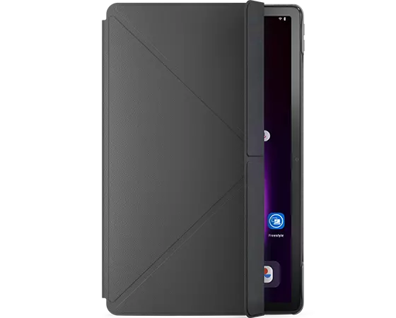 Lenovo - M10 Plus (3rd Gen) Folio Case (US) - 10-inch - Convertible Folio  Stand - Built-in Pen Pouch - Sleep/Wake Function - Grey (Pen Sold