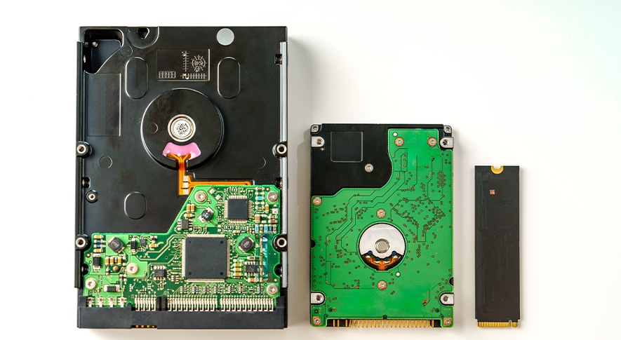 ストレージの種類選び