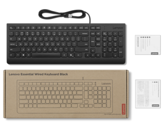 Lenovo エッセンシャル USBキーボード(日本語) | 4Y41R64654 | レノボ