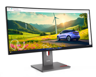 Lenovo ThinkVision P34w-40 34インチモニター ThinkVision P34WD-40(34型ウルトラワイド曲面/3440×1440/IPS/USB-C