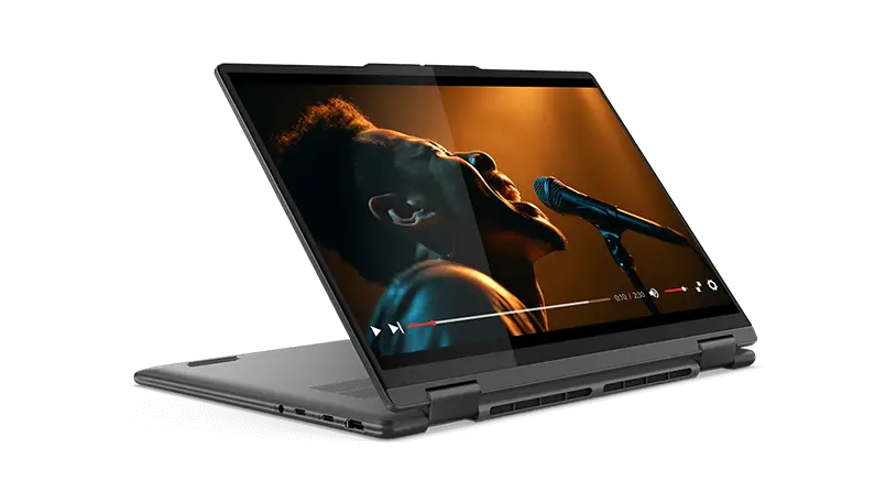 The Lenovo Yoga 7 2-in-1 Gen 9 (14 AMD) in presentation mode