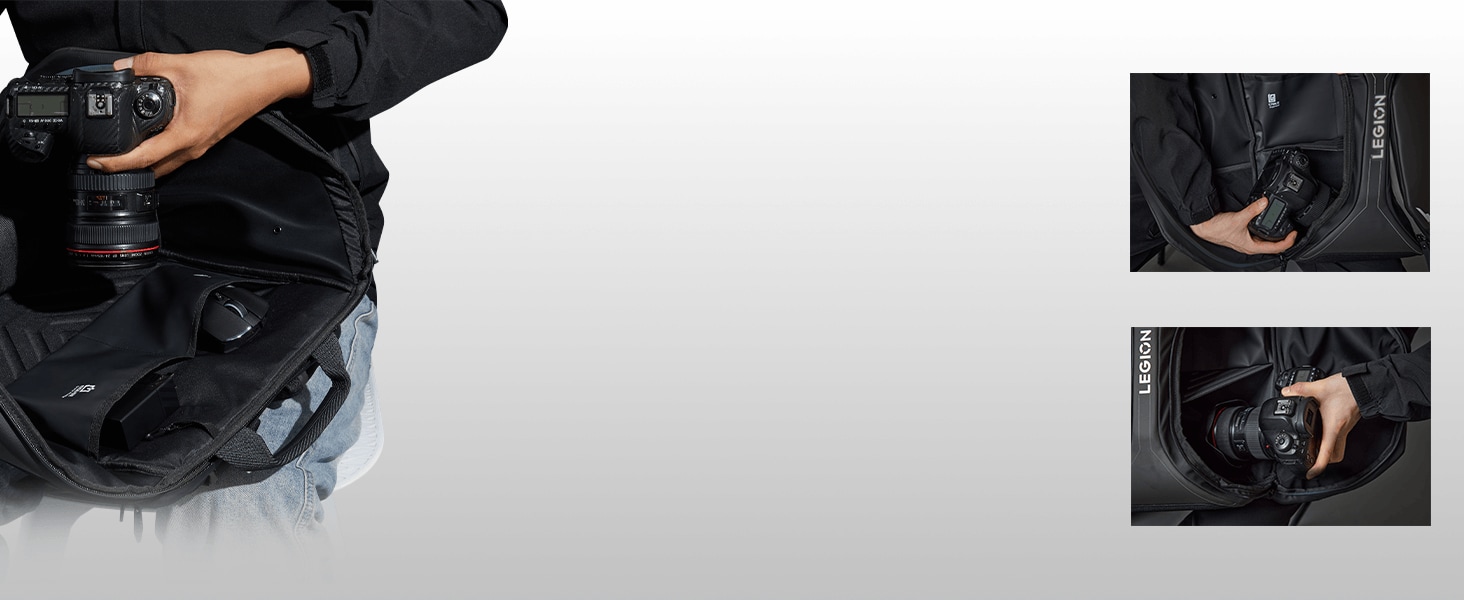 תיק גב למחשב "16 Legion Armored Gaming Backpack GB900 מבית Lenovo