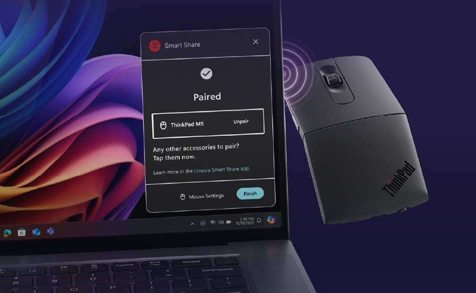 ThinkPad Bluetooth Presenter Mouse (Aura Edition) | 4Y51T62792