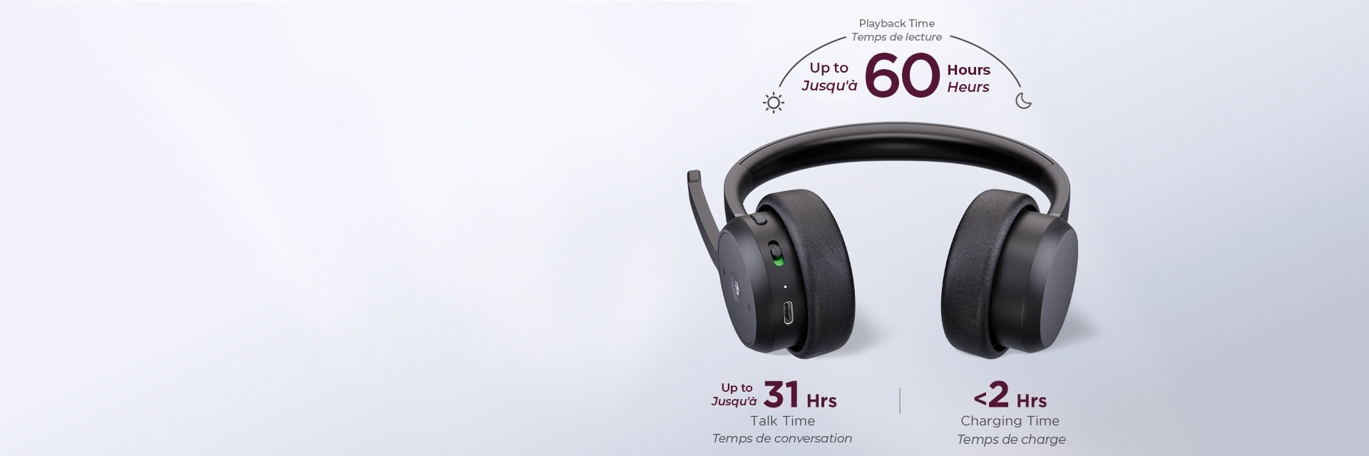 Lenovo Wireless VoIP Headset (Teams) | 4XD1M80020 | Lenovo CA