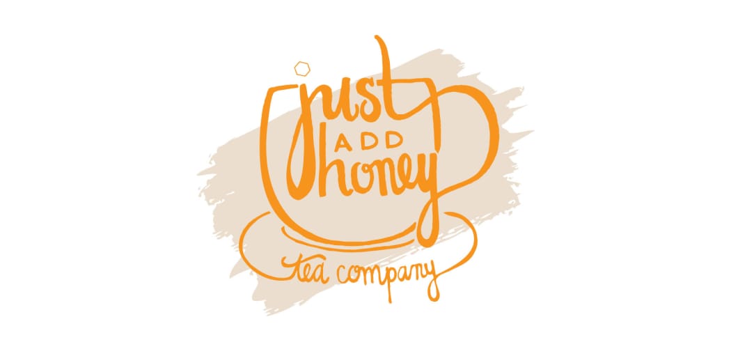 Logo Just add Honey Tea Co.