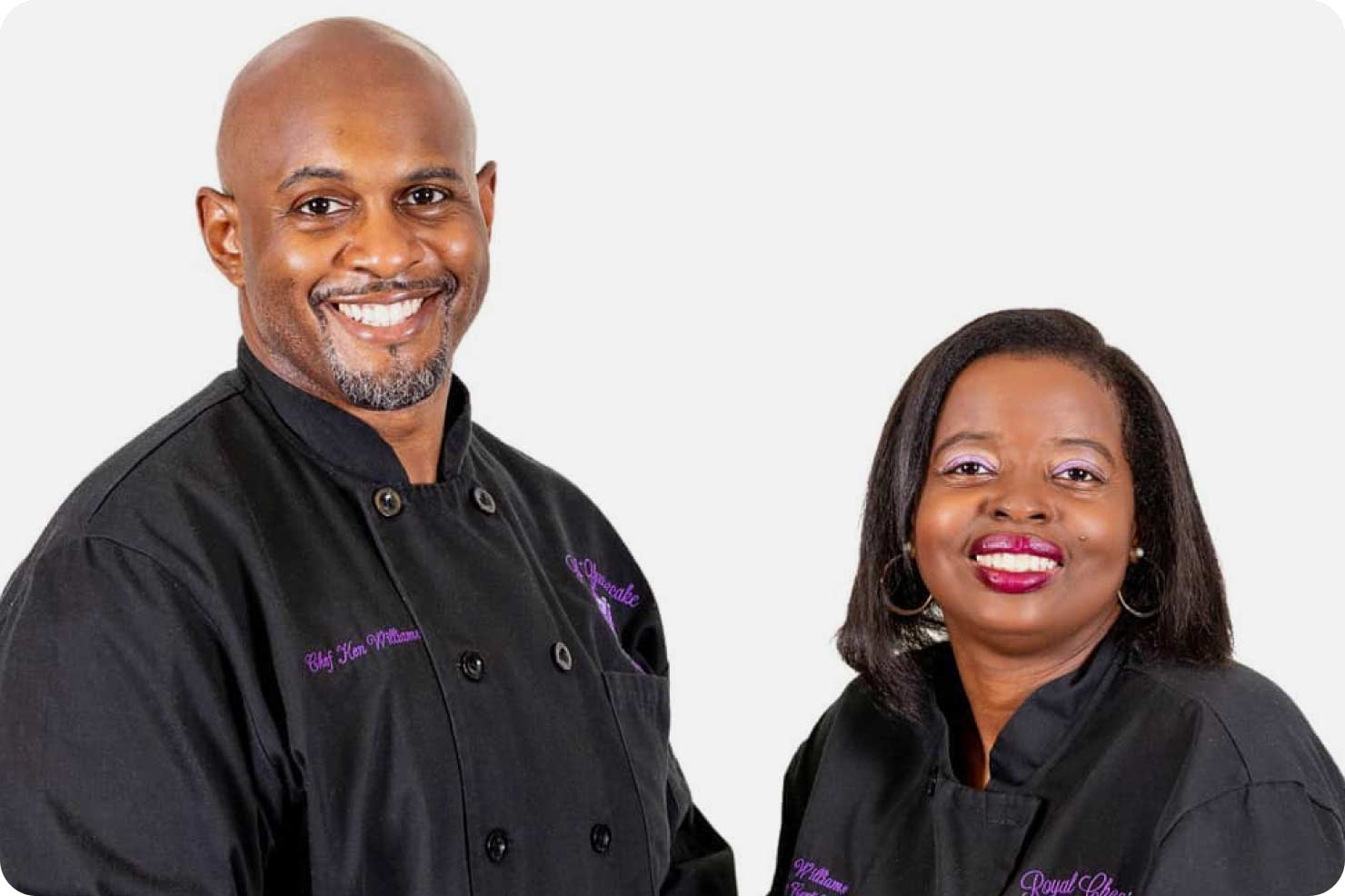 Ken and Tamara from Royal Cheesecake and Varieties