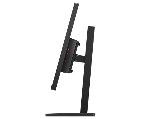 Монитор ThinkVision E24q-30: вид справа в стандартном положении.
