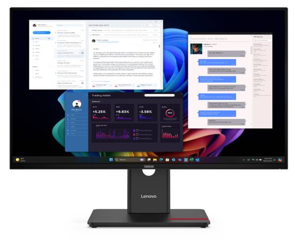 ThinkVision T27UD-40 27-inch UHD display with IPS panel, 99% sRGB