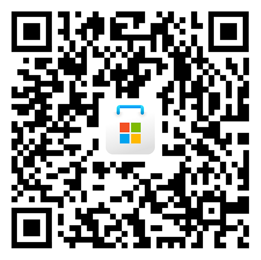 Code de téléchargement QR pour Smart Connect sur la boutique Microsoft.