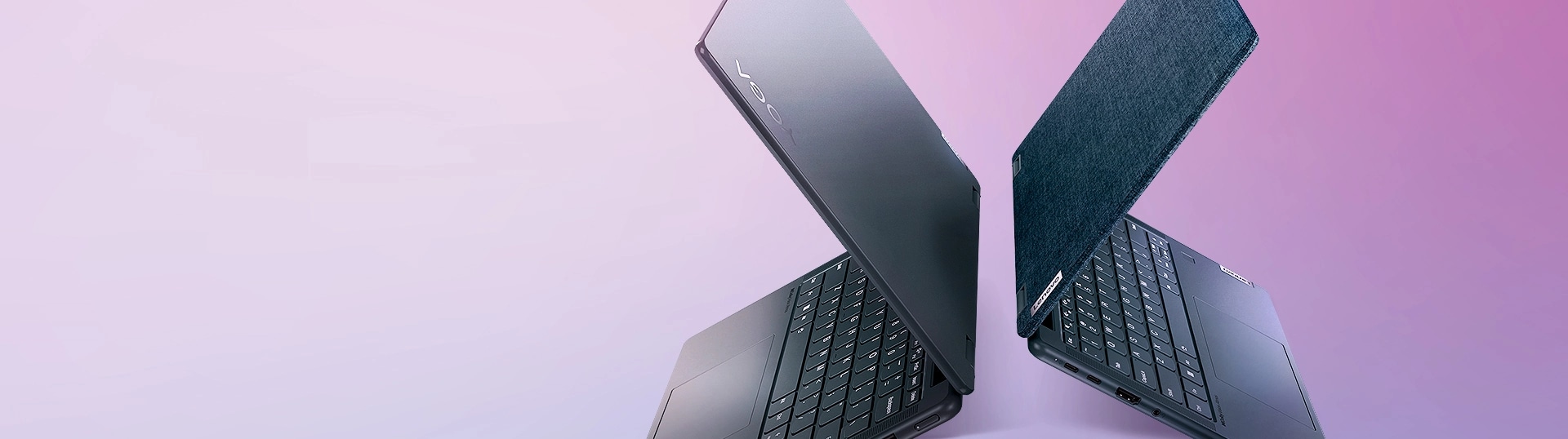 Lenovo Yoga 6 AMD Laptop with metal and fabric cover