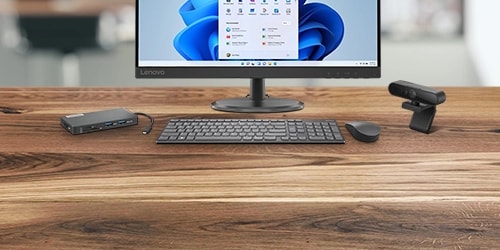 Lenovo dock, keyboard, monitor and hub