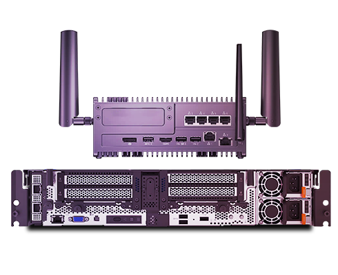 Lenovo ThinkSystem Edge portfolio - front facing