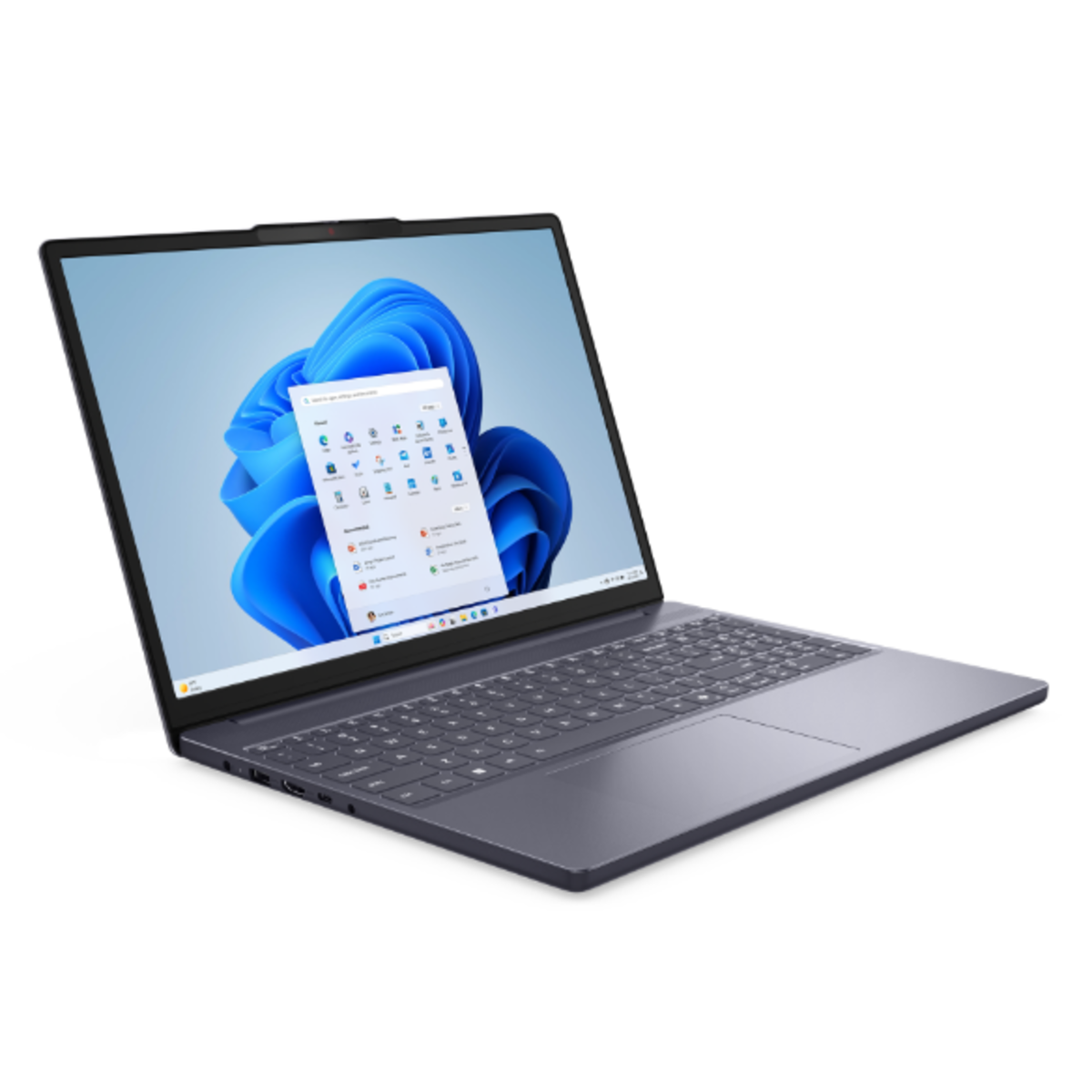 Lenovo IdeaPad Slim 3 Seitenansicht mit Anschlüssen