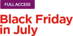 Black Friday in July logo
