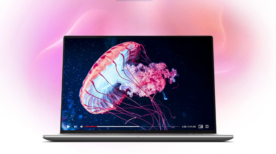 Front view of the Yoga Pro 9i Gen 10 Aura Edition (16″ Intel).