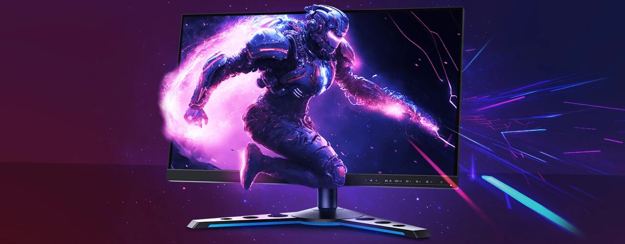 Lenovo 24.5 360Hz IPS FHD Gaming Monitor G-Sync (NVIDIA Adaptive Sync)  1920 x 1080 99% sRGB 1ms response time Built-in Speakers Legion Y25g-30 