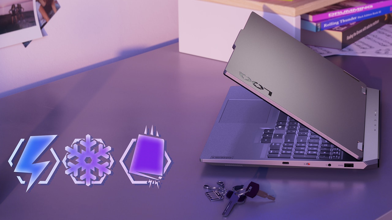 Showcases LOQ 15IRX10’s power, cooling, and AI-driven performance capabilities.