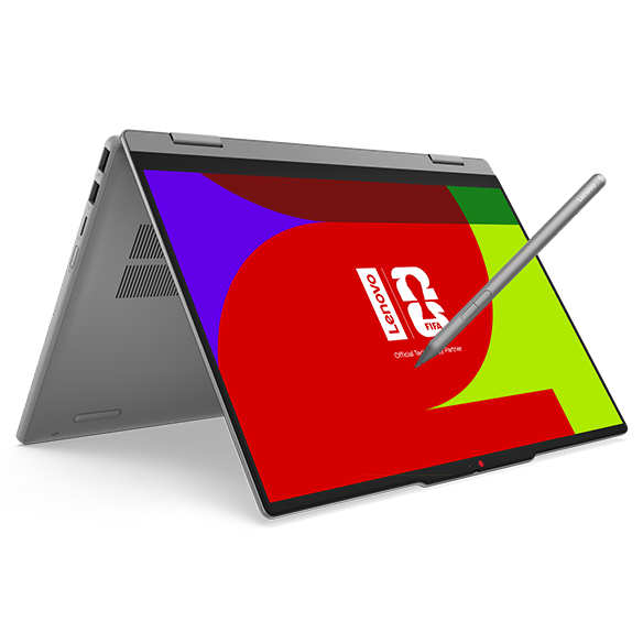 Lenovo IdeaPad 5 2-in-1 14 (R7-Windows 11 Home-16GB-512GB) AMD Ryzen™ 7 250-processor (3,30 GHz tot 5,10 GHz)/Windows 11 Home 64/512 GB SSD M.2 2242 PCIe Gen4 TLC
