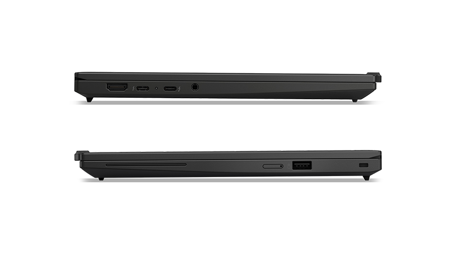 Lenovo ThinkPad X13 Gen 7 (13" Intel) 筆記型電腦的多個功能連接埠，提升您的生產力。