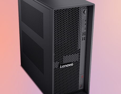 With next-gen PCIe slots, enabling enhanced performance, the Lenovo ThinkStation P4 (AMD) Tower Workstation.