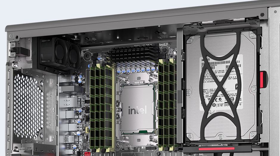 ThinkStation P5 Gen 2 (Intel) | プレミアム AI対応ワーク