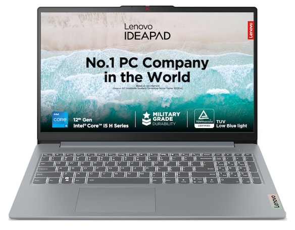 IdeaPad Slim 3i 12th Gen, 39.62cms - Intel i5 (Arctic Grey)