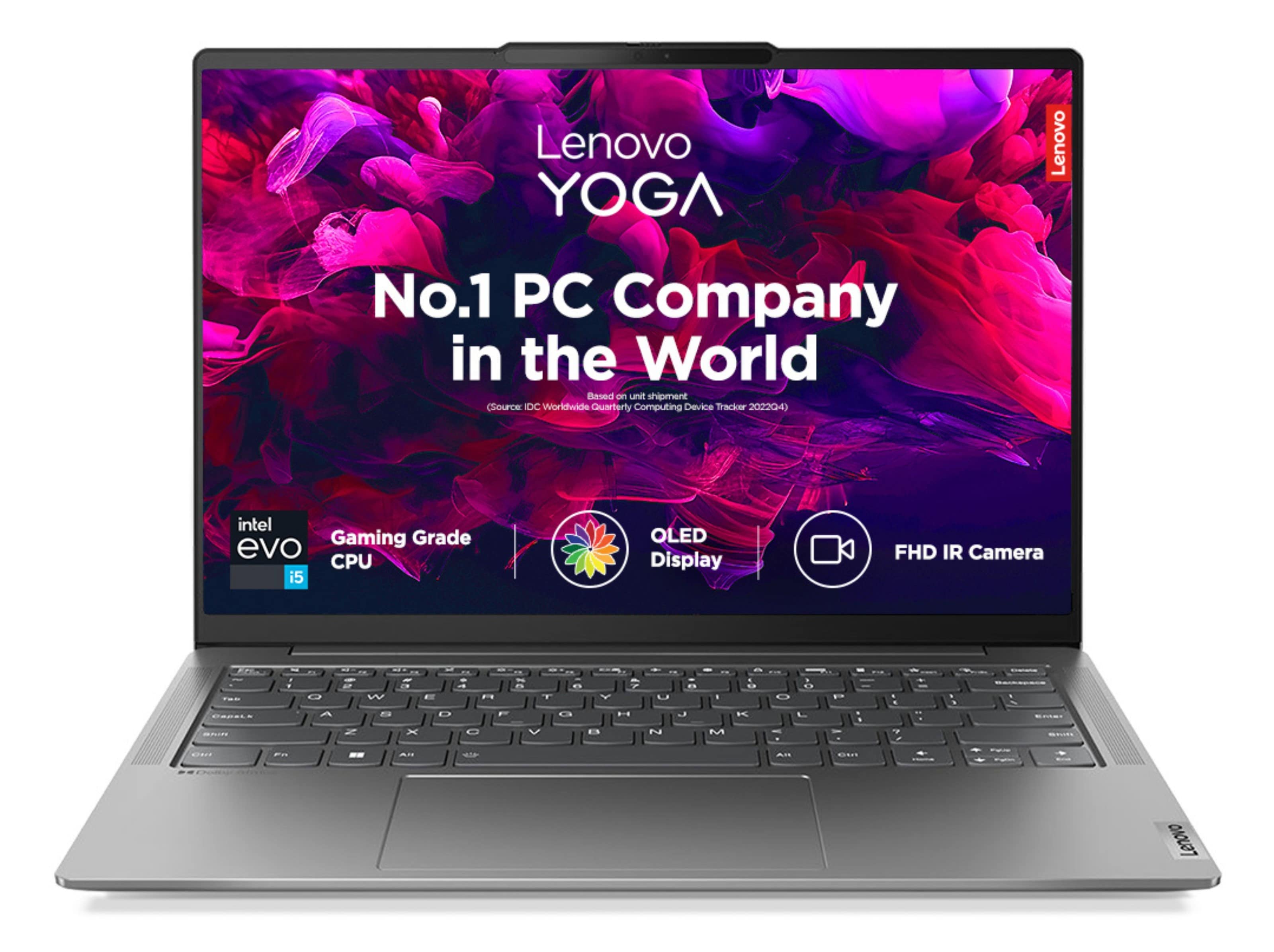Yoga Slim 6i 13th Gen, 35.56cms - Intel i5 (Storm Grey)