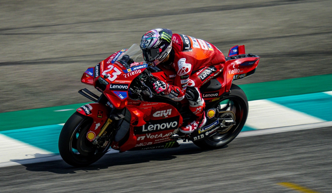 Lenovo end-to-end support driving excellence in Ducati MotoGP team.