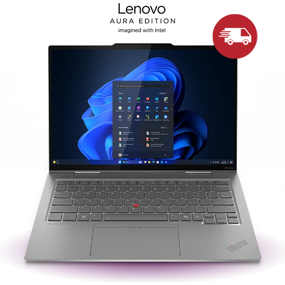 Lenovo ThinkPad X1 2-in-1 Gen 10 Aura Edition (14ʺ Intel) Processore Intel® Core™ Ultra 5 225U (E-core fino a 3,8 GHz P-core fino a 4,8 GHz)/Windows 11 Home 64/512 GB SSD TLC Opal