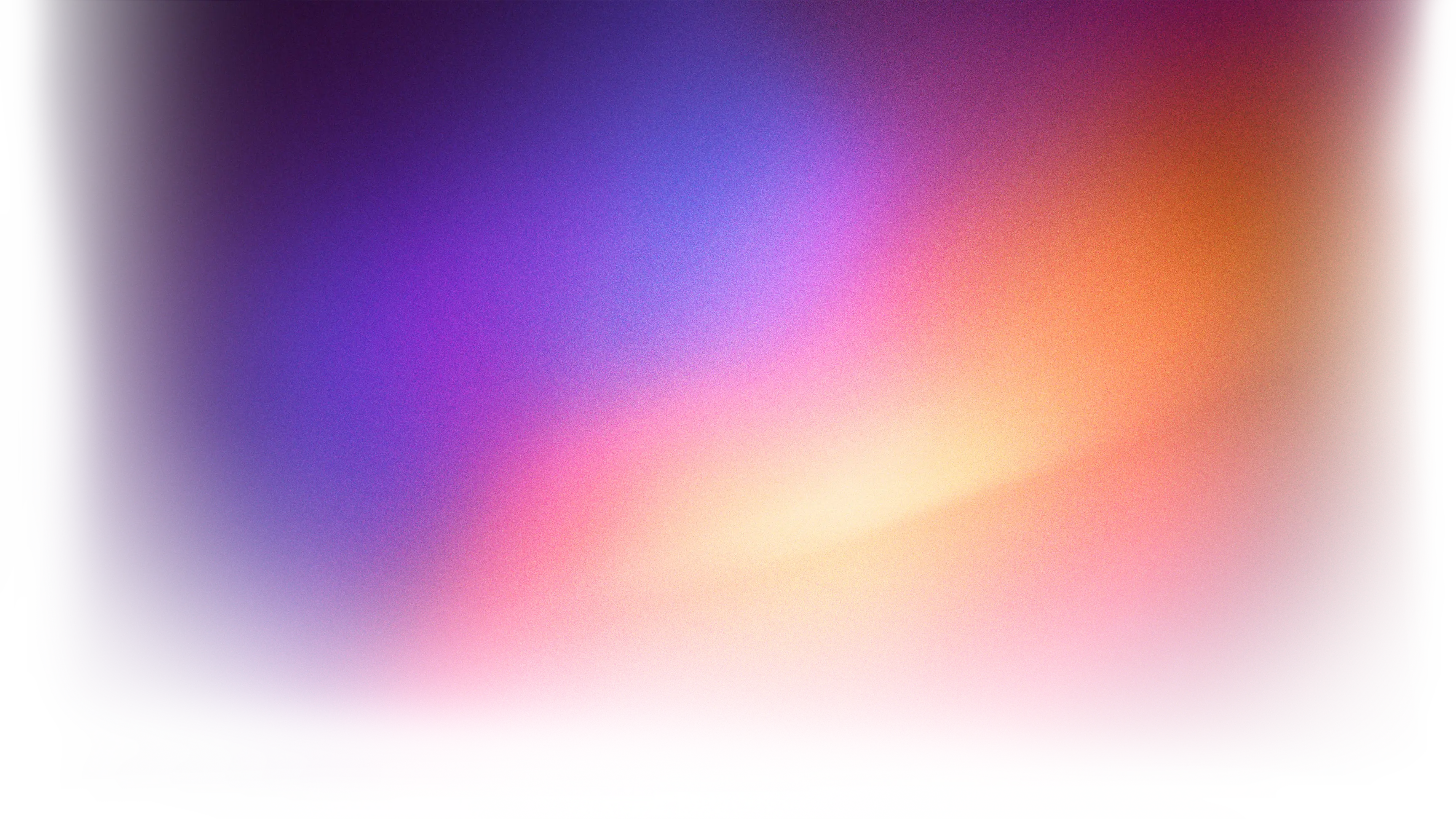 Blå pink orange gradient på hvid baggrund